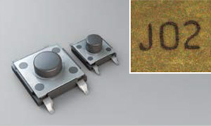 Small push switch