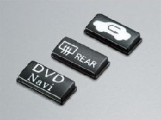 Automotive illuminated buttons