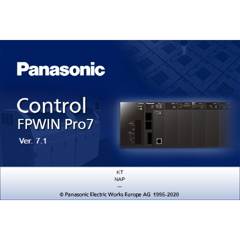 Phần Mềm PLC PANASONIC FPWIN PRO7 V7.5