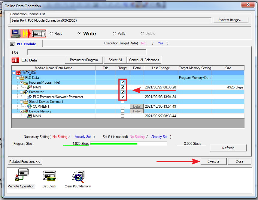 gx works2 - huong dan tao, upload/download chuong trinh plc mitsubishi hinh anh 15