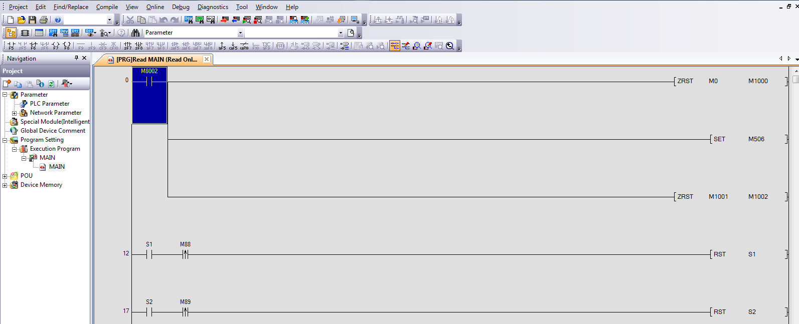 gx works2 - huong dan tao, upload/download chuong trinh plc mitsubishi hinh anh 5