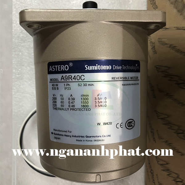 DONG CO MOTOR 1 VA 3 PHA 220V 380V 40W