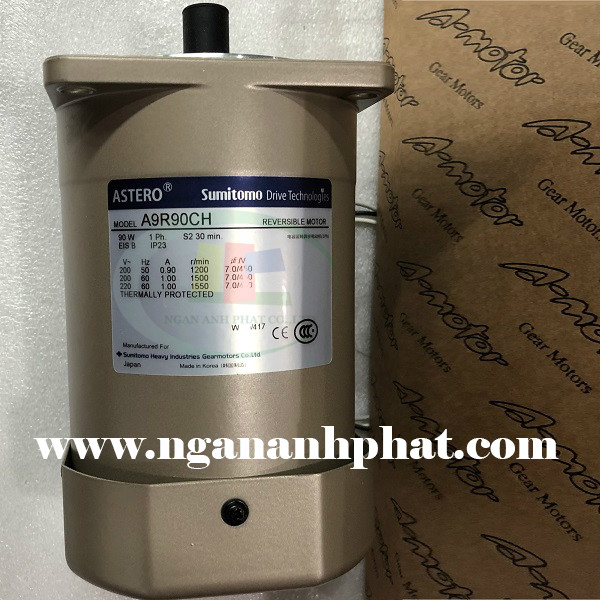 DONG CO MOTOR 1 VA 3 PHA 220V 380V 90W A9R90CH 220