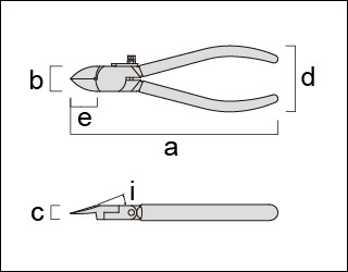 FUJIYA Plastic Nippers 90PMA-150