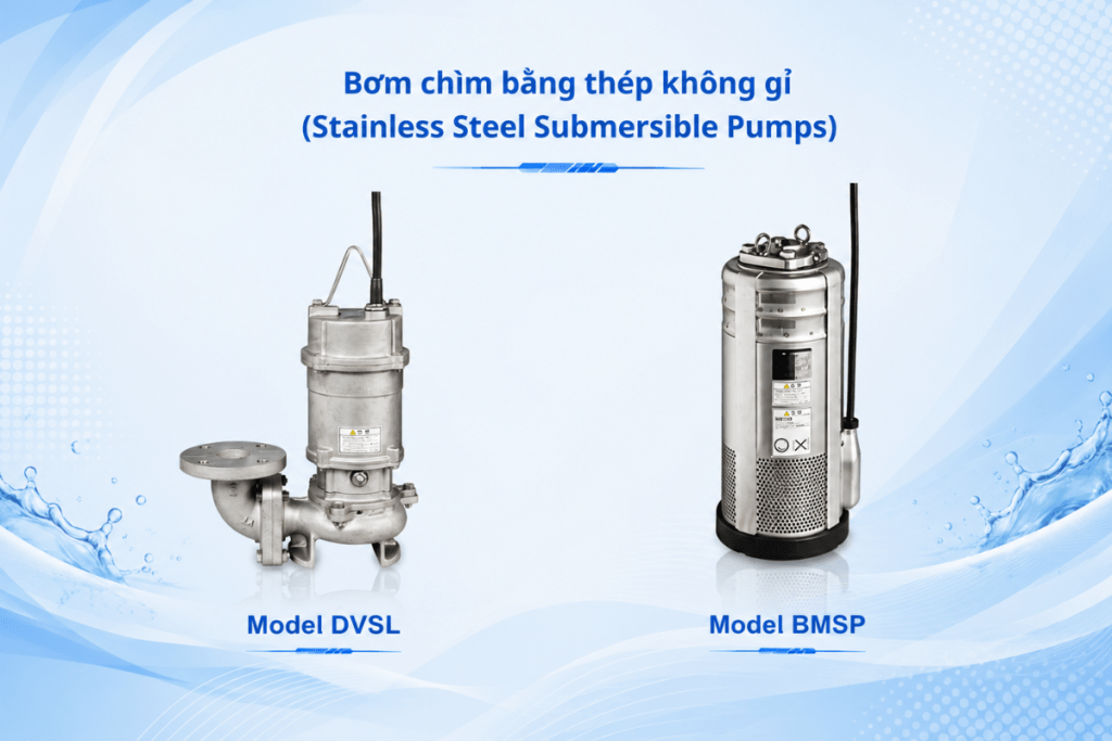 Bơm chìm inox EBARA