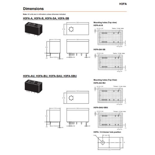 Solid-state Timer OMRON H3FA
