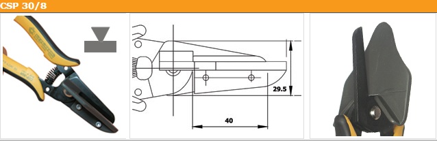 PIERGIACOMI Plastic and Rubber Cutting Shears