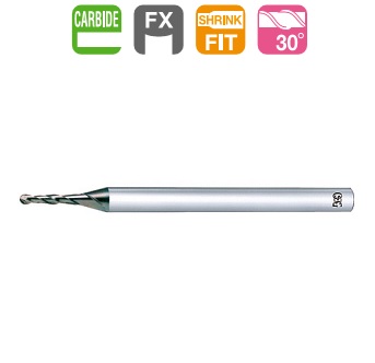 OSG 3MM 2-FLUTE BALL END MILL