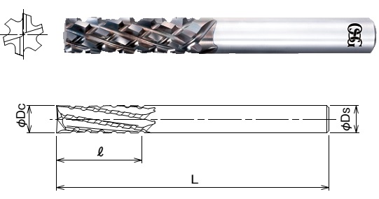 OSG Finishing End Mill