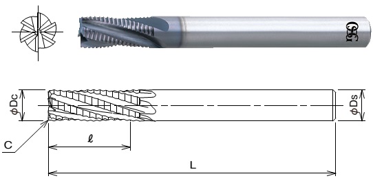 OSG Finishing End Mill
