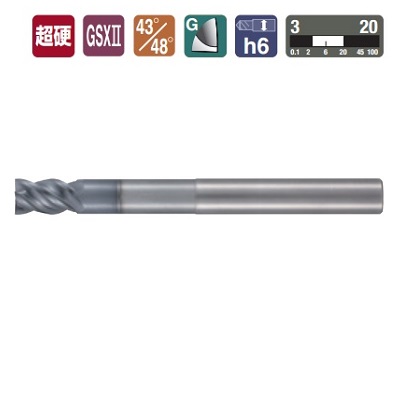 DAO PHAY HỢP KIM CHUÔI DÀI NACHI GSXVLLS4T-1.5D