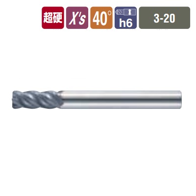 NACHI 4XSGEO-R CARBIDE RADIUS END MILL