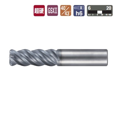 NACHI GSXVL4-R-2.5D CARBIDE RADIUS END MILL