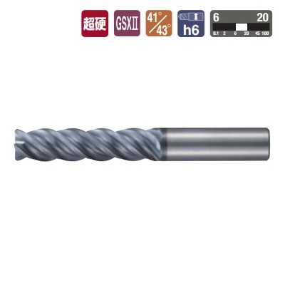 NACHI GSXVL4-R-4D CARBIDE RADIUS END MILL