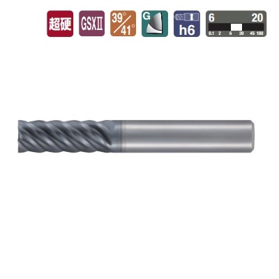 NACHI GSXVL6-2.5D CARBIDE END MILL