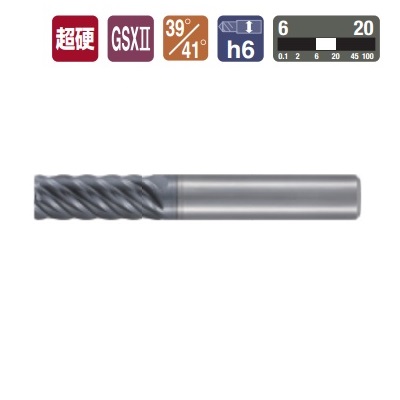 NACHI GSXVL6-R-2.5D CARBIDE RADIUS END MILL