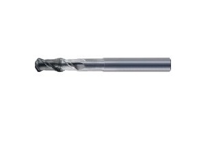 MITSUBISHI 2 Flute Long Type DLC Coated Ball Nose End Mill