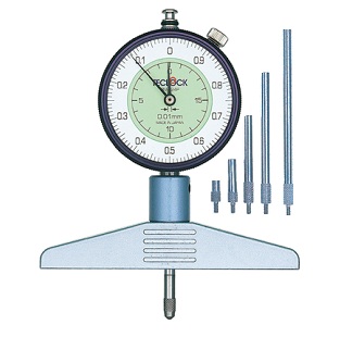 TECLOCK Dial Depth Gauge