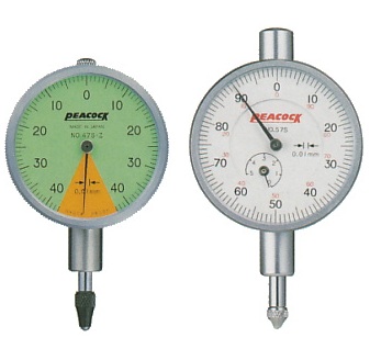 PEACOCK Small Mechanical Dial Indicator