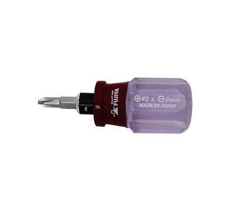 FUJIYA Small Interchangeable Bit Screwdriver FCSD-63-45A