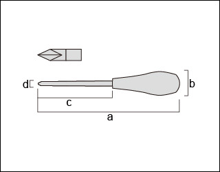 FUJIYA Specialty Screwdriver