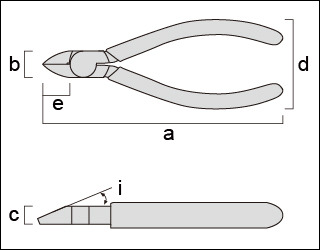 FUJIYA Diagonal Cutting Pliers GKN-150