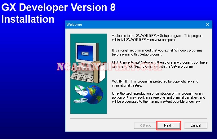 huong dan cai dat gx developer - phan mem lap trinh plc mitsubishi hinh anh 11