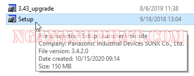 huong dan cai dat phan mem hmi panasonic gtwin v3.43 hinh anh 2