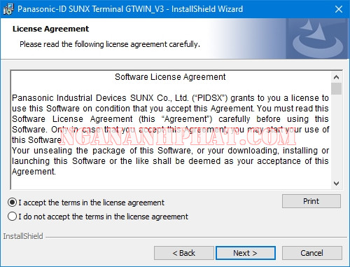 huong dan cai dat phan mem hmi panasonic gtwin v3.43 hinh anh 4