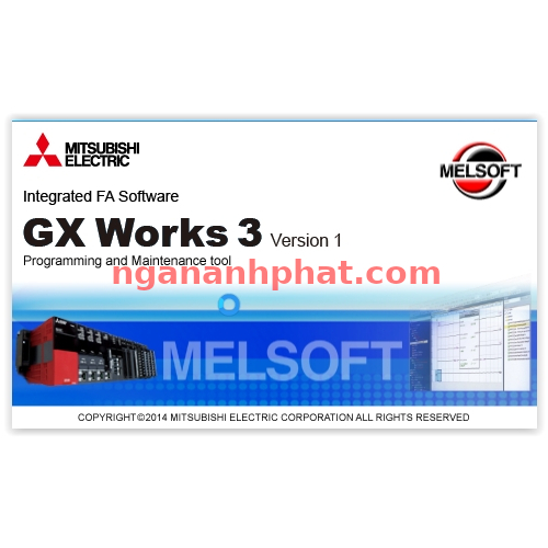 Hướng Dẫn Tải Và Cài Đặt Phần Mềm Lập Trình PLC Mitsubishi GX Works3