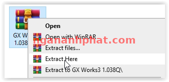 huong dan tai va cai dat phan mem lap trinh plc mitsubishi gx work 3 hinh anh 1