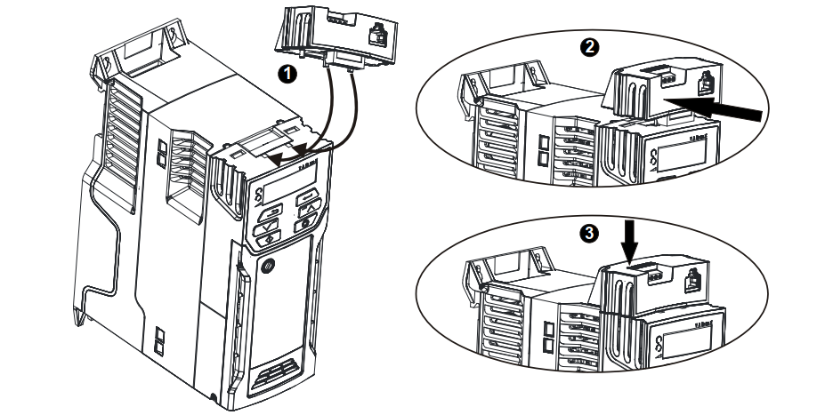 Module RS485 Inverters CONTROL TECHNIQUES AI-485