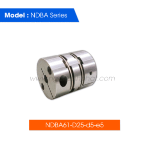 Khớp nối trục động cơ 5mm NDBA61-D25-d5-e5