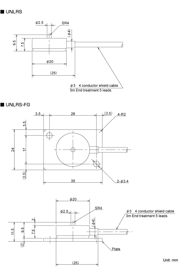 Loadcell UNIPULSE UNLRS