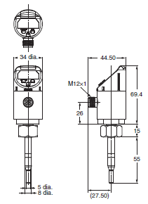 Cảm Biến Lưu Lượng Omron E8FC Series