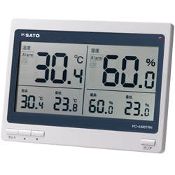 Máy Đo Nhiệt Độ - Độ Ẩm Sato Keiryoki PC-5400TRH