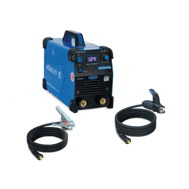 Máy Hàn Que chống giật HỒNG KÝ Pro 200A 220V - MMA200PRO