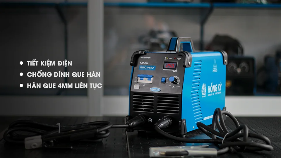 HONG KY Pro 250A 220V Anti-shock Stick Welder - MMA250PRO
