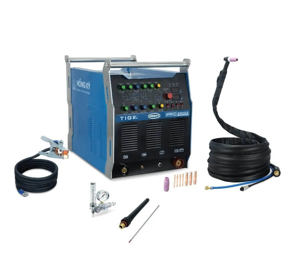 Mày Hàn TIG Xung HỒNG KÝ TIG250AXPRO