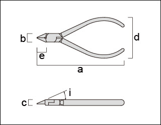 FUJIYA Mini Diagonal Cutting Pliers MP11-100 SERIES