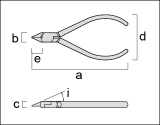 FUJIYA Mini Plastic Nippers MP5-110