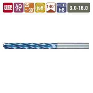MŨI KHOAN HỢP KIM AQUA 3 RÃNH NACHI AQDEXOH3F5D
