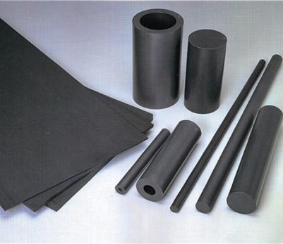 NHỰA PVC DẠNG PHI TRÒN ĐẶC MÀU ĐEN