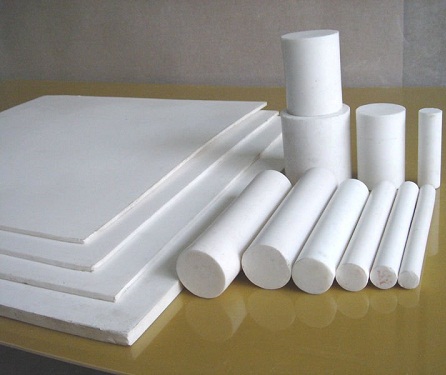 NHỰA PVC DẠNG PHI TRÒN ĐẶC MÀU TRẮNG