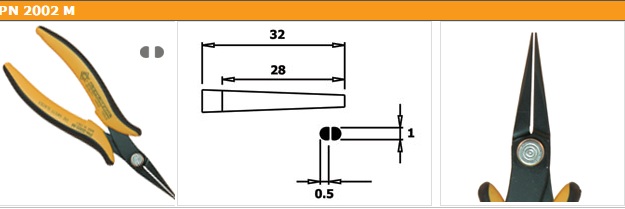 KÌM MŨI NHỌN DÀI PIERGIACOMI