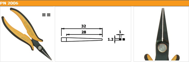 KÌM MŨI NHỌN DÀI PIERGIACOMI