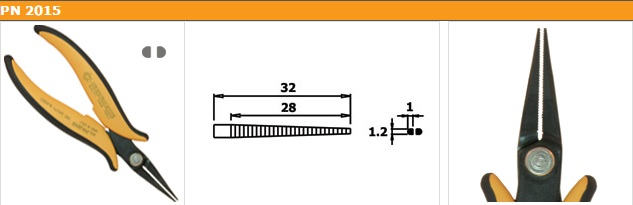 KÌM MŨI NHỌN DÀI PIERGIACOMI