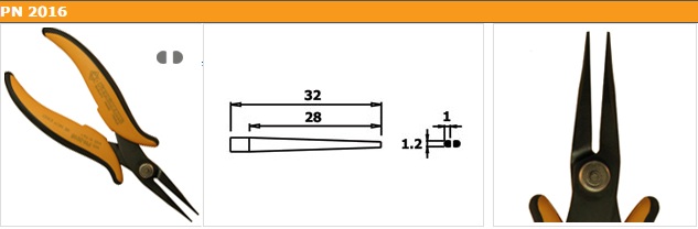 KÌM MŨI NHỌN DÀI PIERGIACOMI