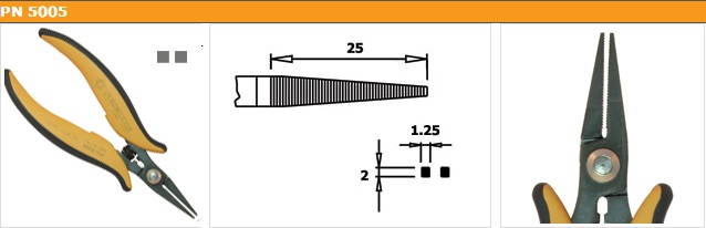 KÌM MŨI NHỌN DÀI PIERGIACOMI