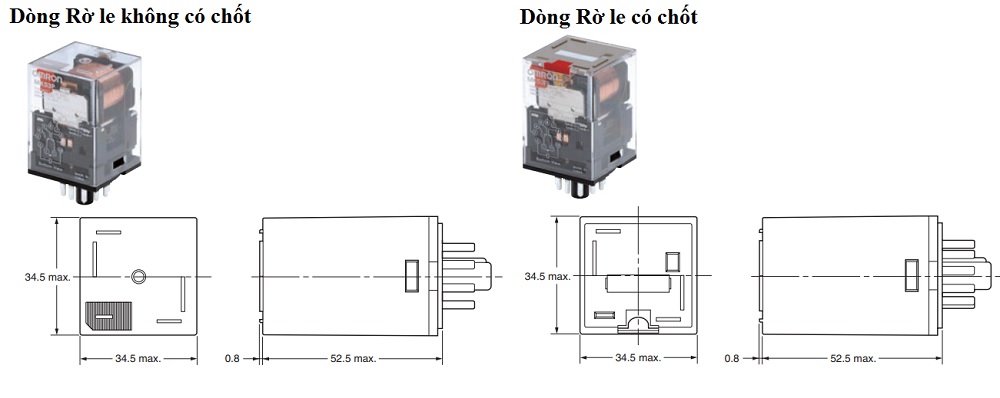 General-purpose Relays MK-S Series